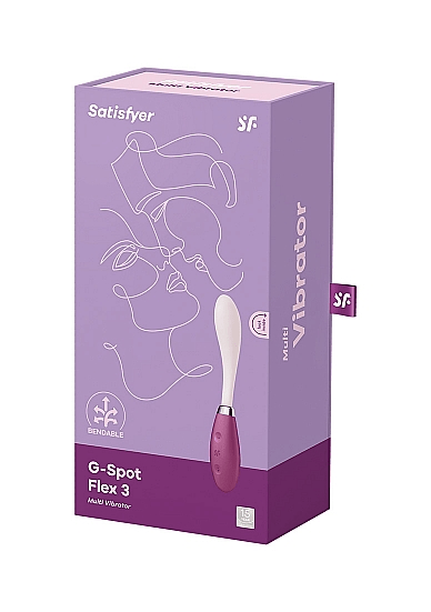 Satisfyer G-Spot Flex 3 - Red Vibrant Vibes Australia - Quality Sex Toys - Great Prices