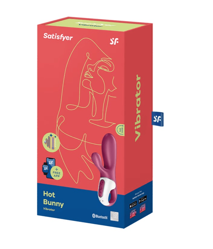 Satisfyer Hot Bunny Connect App Vibrant Vibes Australia - Quality Sex Toys - Great Prices