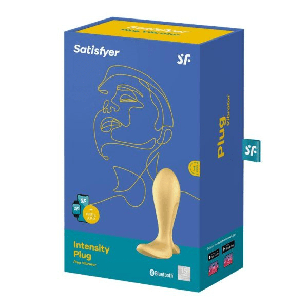 Satisfyer Intensity Plug - Gold Vibrant Vibes Australia - Quality Sex Toys - Great Prices