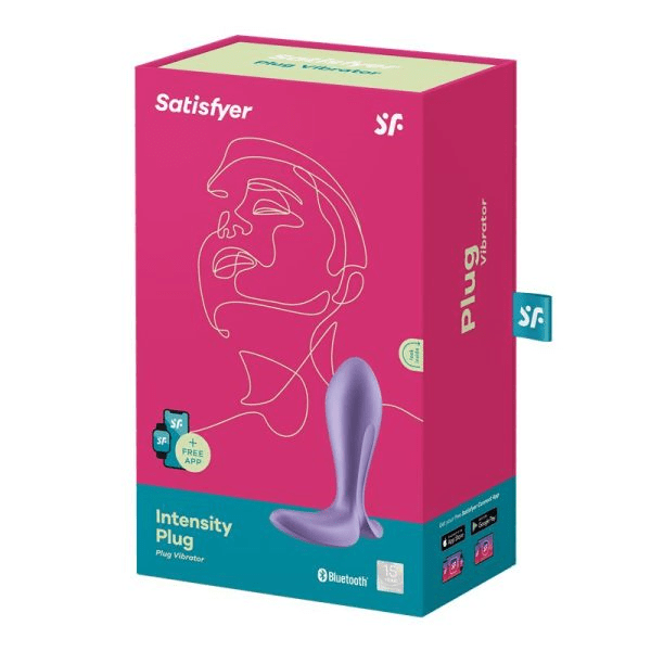 Satisfyer Intensity Plug - purple Vibrant Vibes Australia - Quality Sex Toys - Great Prices