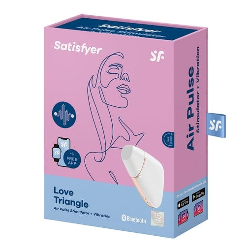 Satisfyer Love Triangle white Vibrant Vibes Australia - Quality Sex Toys - Great Prices