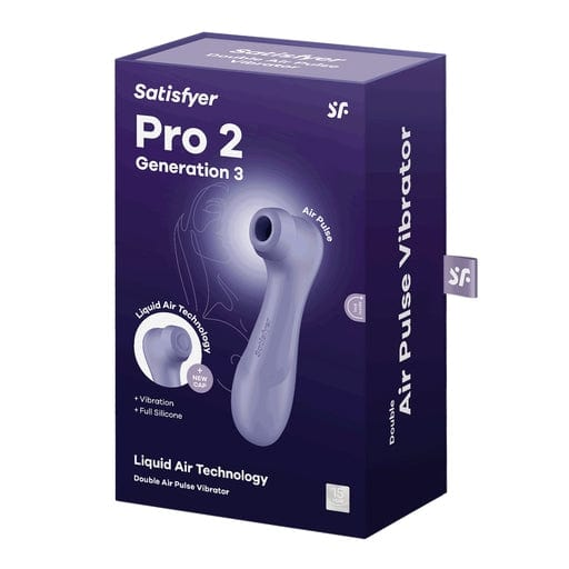 Satisfyer Pro 2 Generation 3 With Liquid Air - Lilac Vibrant Vibes Australia - Quality Sex Toys - Great Prices