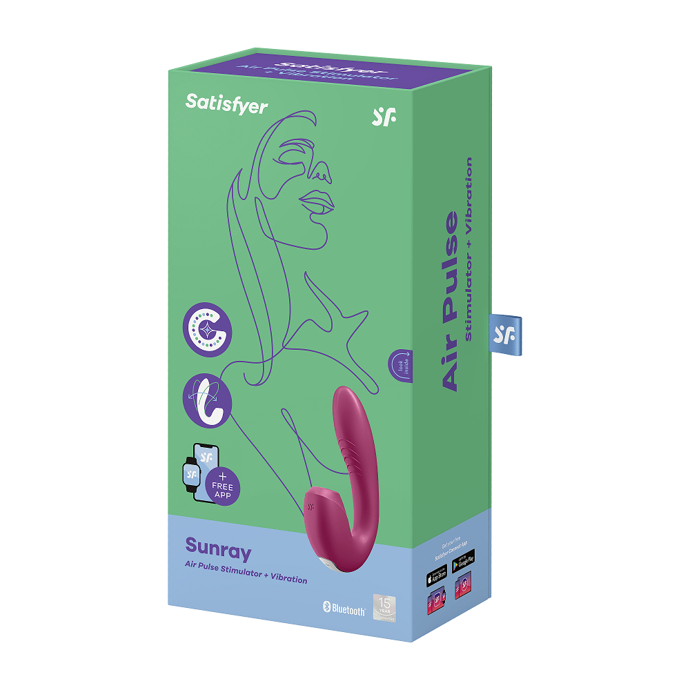 Satisfyer Sunray berry Vibrant Vibes Australia - Quality Sex Toys - Great Prices