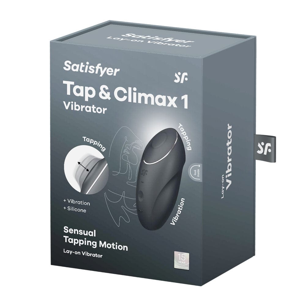 Satisfyer Tap & Climax 1 - Grey Satisfyer