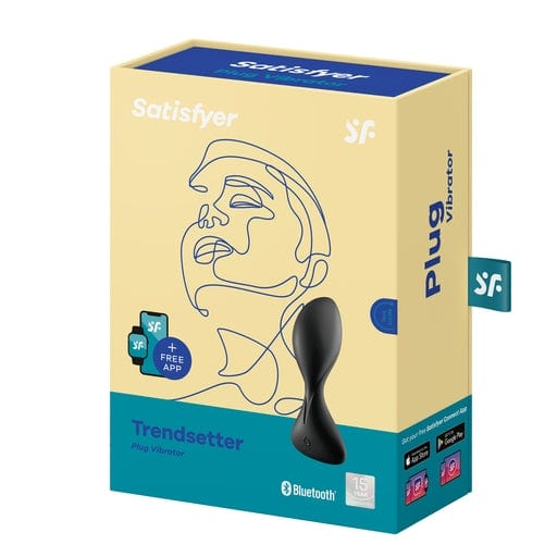 Satisfyer Trendsetter Connect App Black Vibrant Vibes Australia - Quality Sex Toys - Great Prices