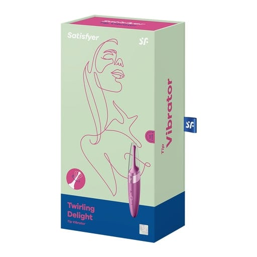 Satisfyer Twirling Delight Berry Vibrant Vibes Australia - Quality Sex Toys - Great Prices