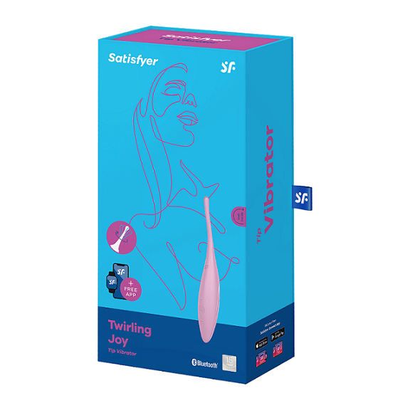 Satisfyer Twirling Joy Pink Vibrant Vibes Australia - Quality Sex Toys - Great Prices