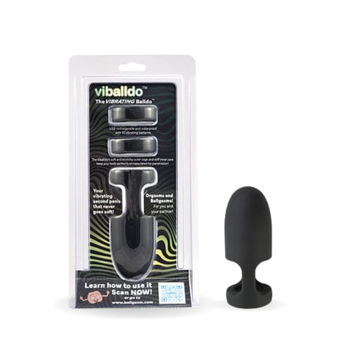 VIBALLDO THE VIBRATING BALLDO - BLACK Vibrant Vibes Australia - Quality Sex Toys - Great Prices