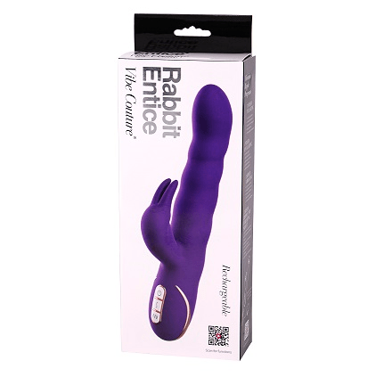 Vibe Couture Rabbit Entice Purple Vibrant Vibes Australia - Quality Sex Toys - Great Prices