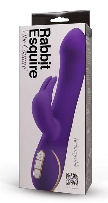Vibe Couture Rabbit Esquire Purple Vibrant Vibes Australia - Quality Sex Toys - Great Prices