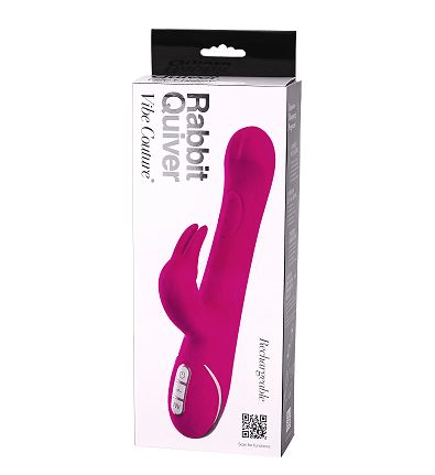 Vibe Couture Rabbit Quiver Pink Vibrant Vibes Australia - Quality Sex Toys - Great Prices