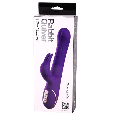 Vibe Couture Rabbit Quiver Purple Vibrant Vibes Australia - Quality Sex Toys - Great Prices