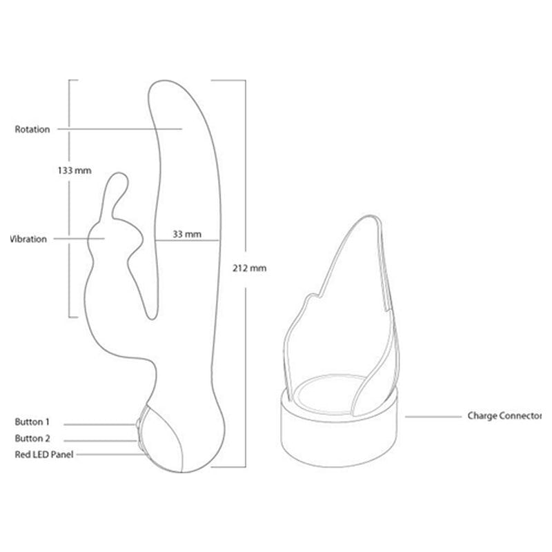 Swan Adore Petite Beauty Rabbit Vibrator