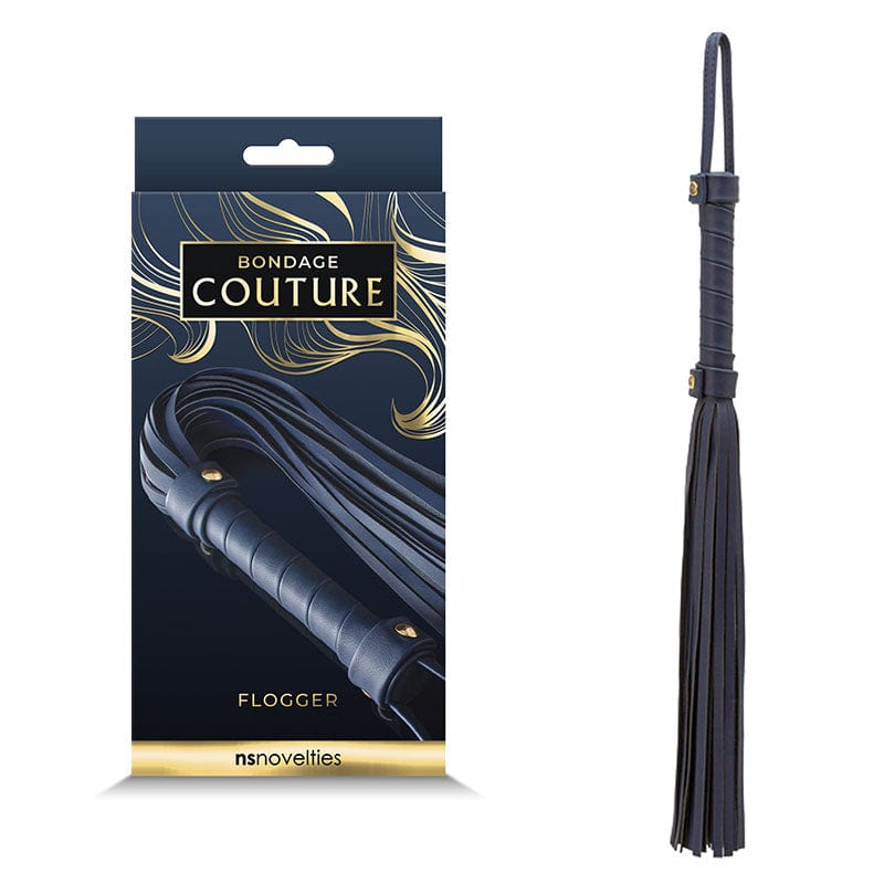 Bondage Couture Flogger - NS Novelties