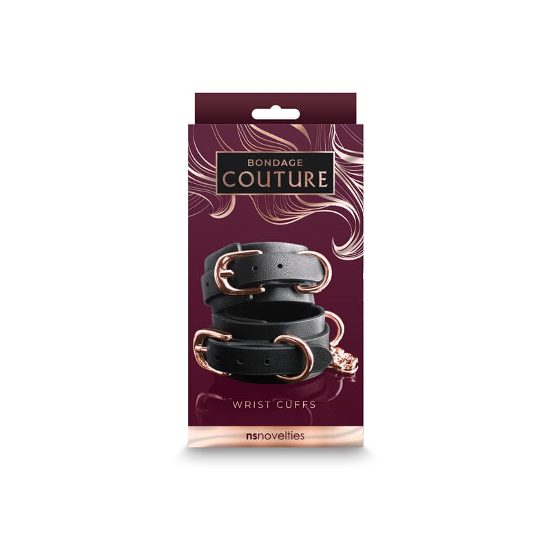 Bondage Couture Wrist Cuffs - NS Novelties