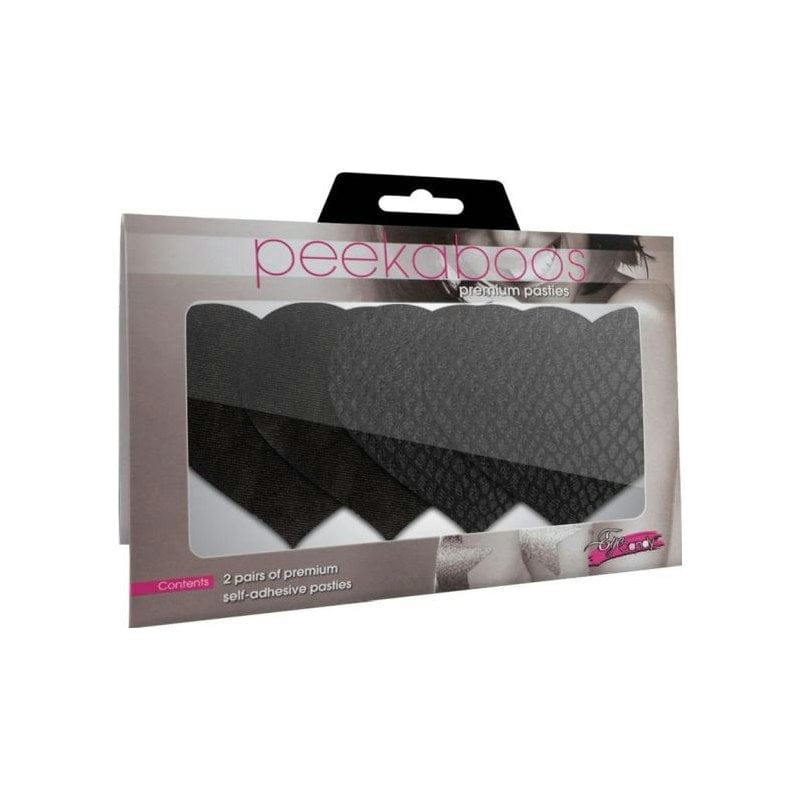 Classic Black Hearts Pasties Vibrant Vibes Australia - Quality Sex Toys - Great Prices