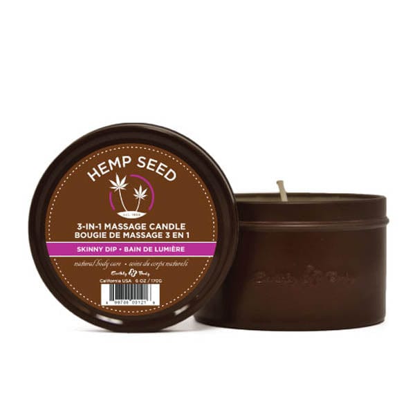 Hemp Seed 3-In-1 Massage Candle Earthly Body