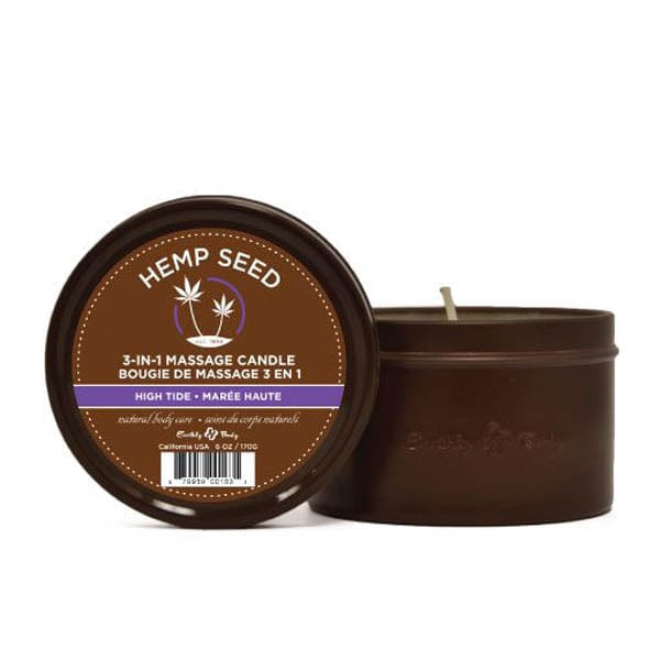 Hemp Seed 3-In-1 Massage Candle Earthly Body