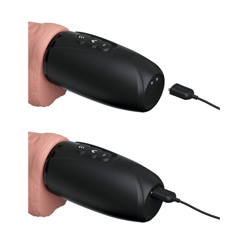 King Cock Plus 6.5'' Thrusting Cock with Balls Pipedream