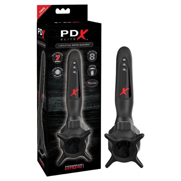 PDX Elite Vibrating Roto-Sucker Pipedream