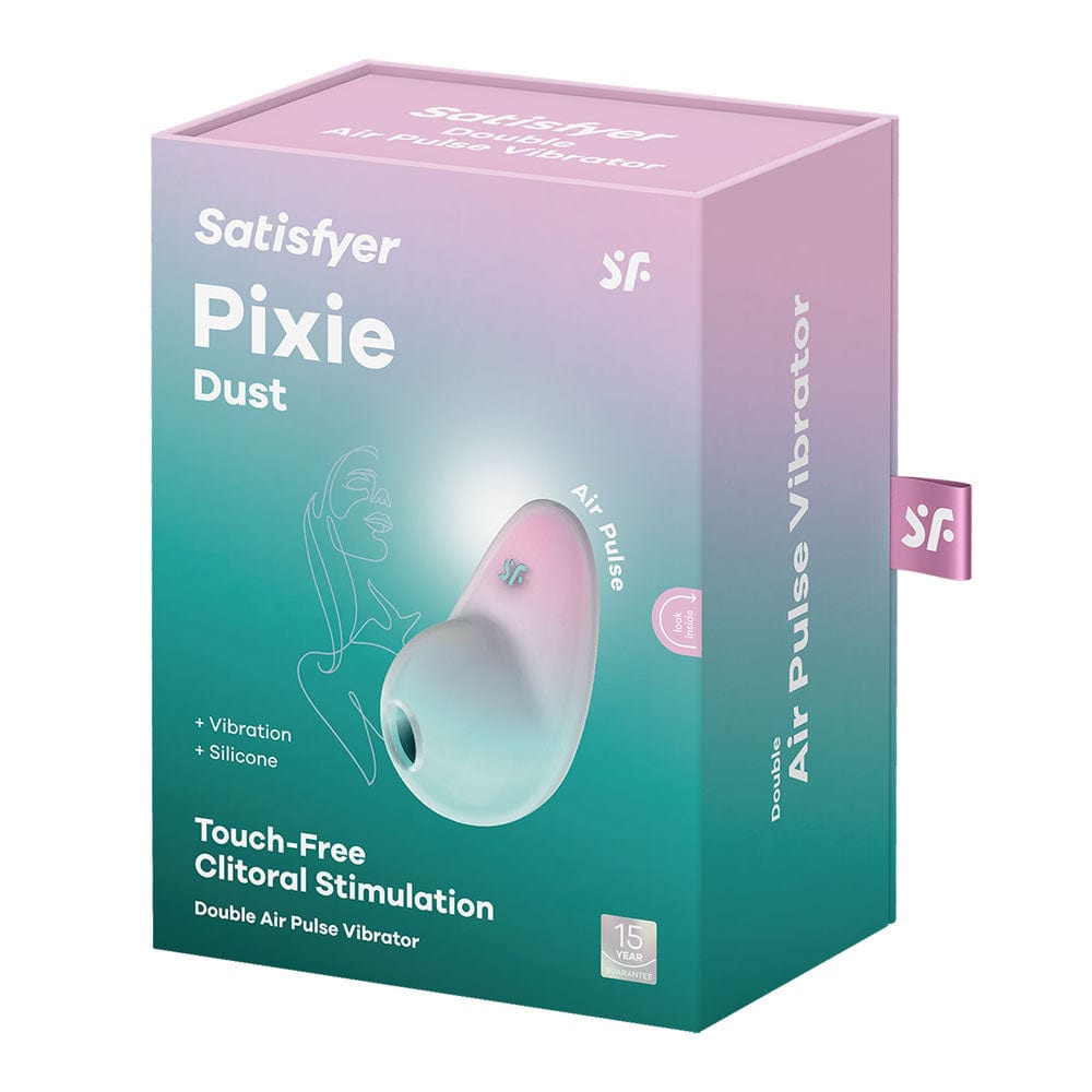 Satisfyer Pixie Dust Mint/Pink Vibrant Vibes Australia - Quality Sex Toys - Great Prices