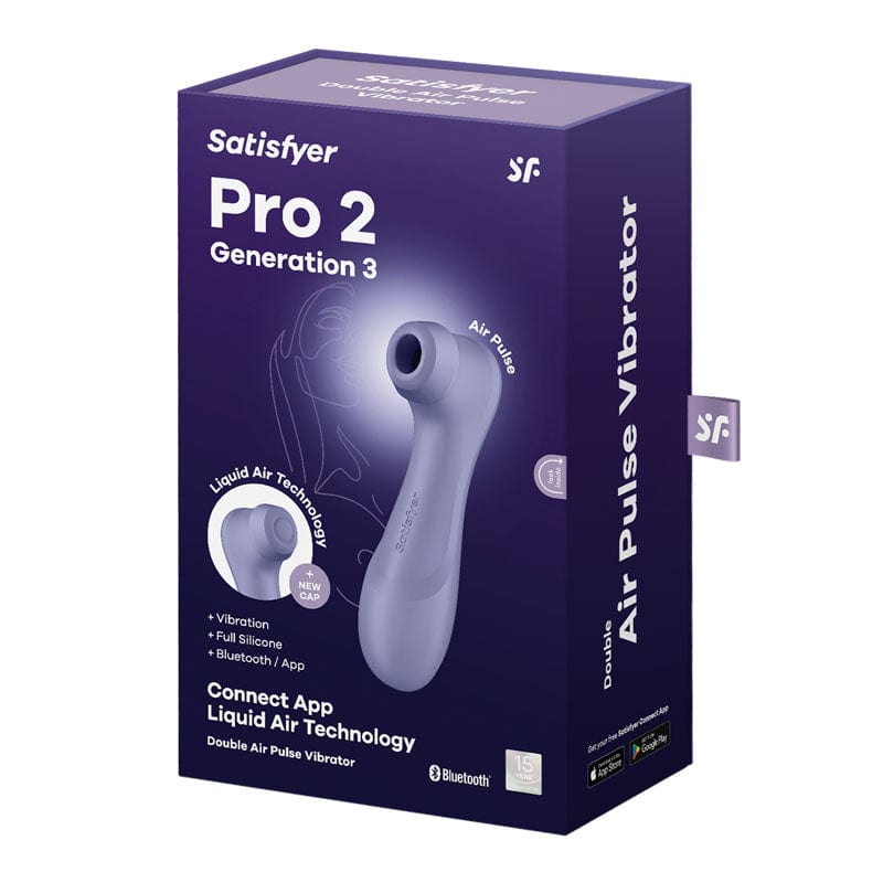 Satisfyer Pro 2 Gen 3 App Control Clitoral Stimulator Lilac Satisfyer