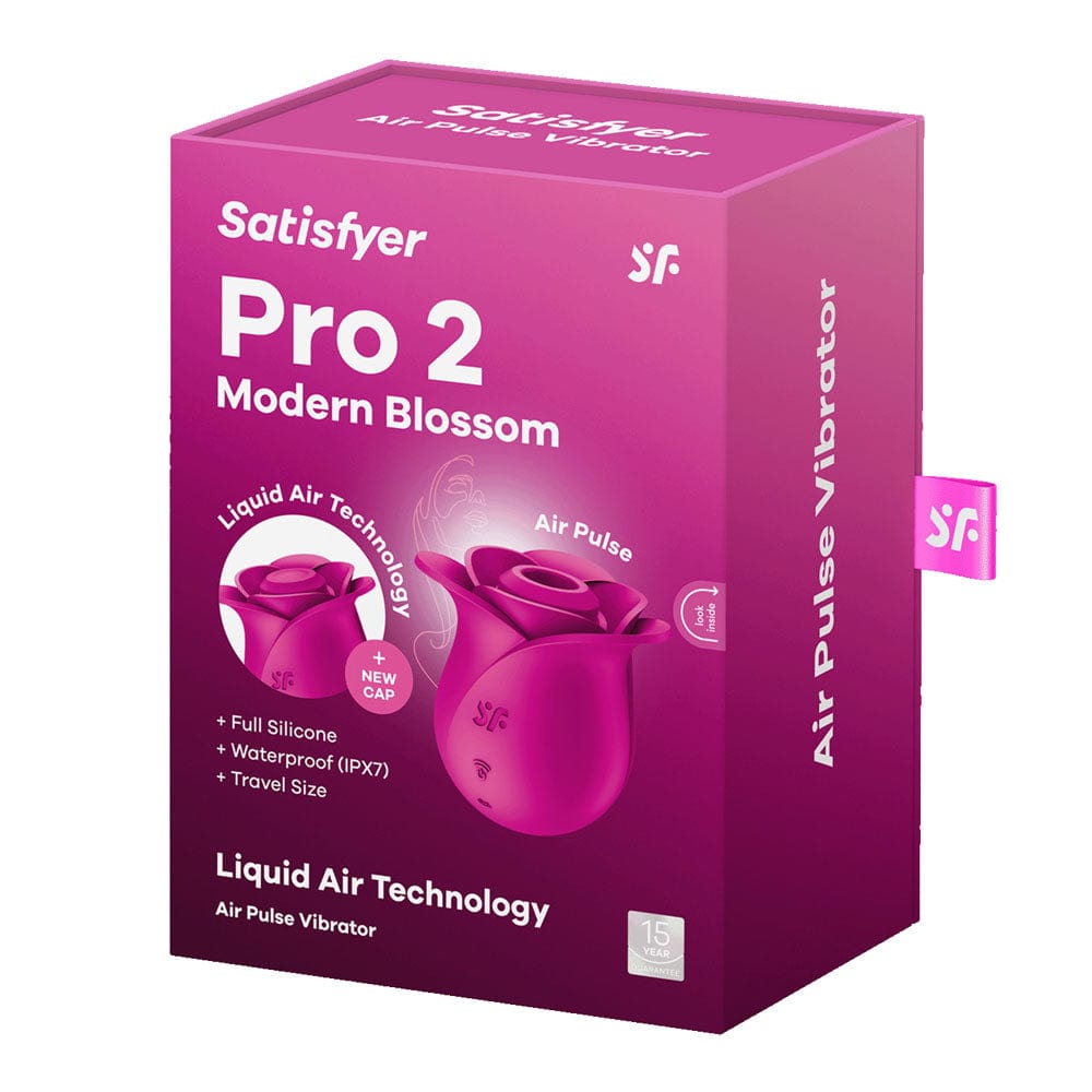 Satisfyer Pro 2 Modern Blossom Air Wave Clitoral Stimulator Vibrant Vibes Australia - Quality Sex Toys - Great Prices
