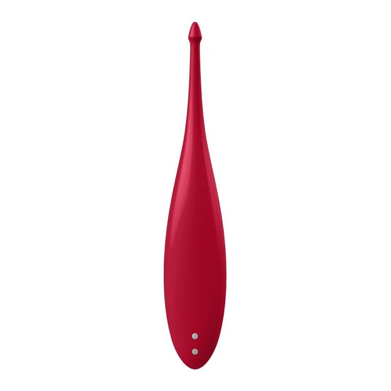 Satisfyer Twirling Fun Tip Stimulator Poppy Red Vibrant Vibes Australia - Quality Sex Toys - Great Prices
