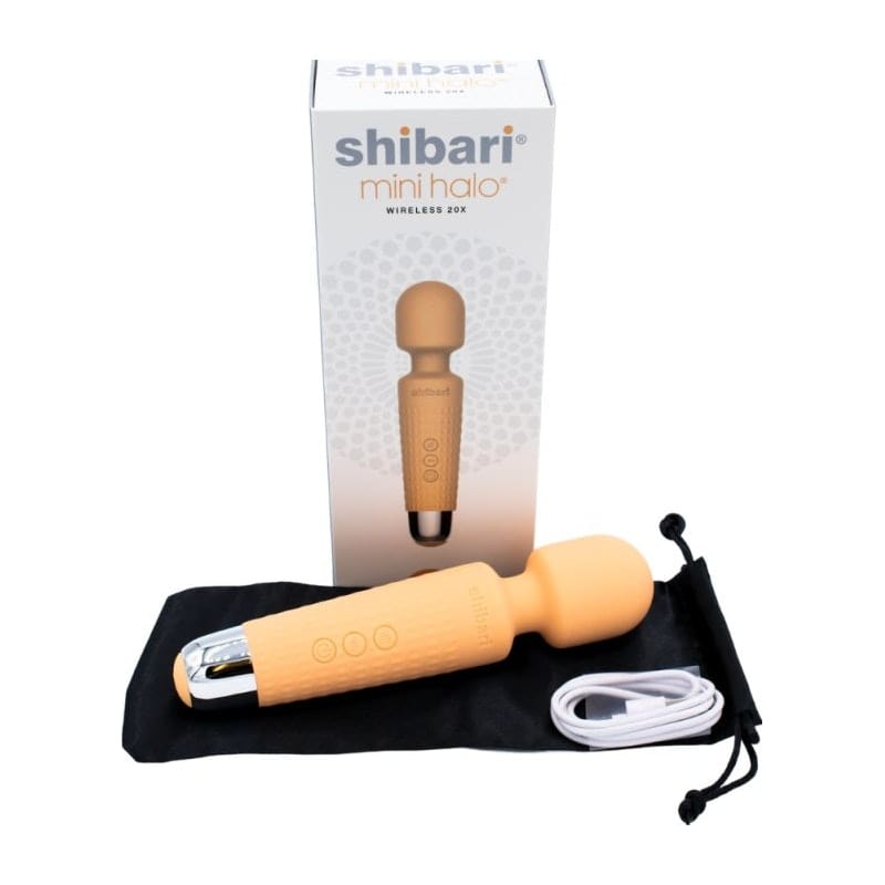 Shibari Mini Halo Wireless 20X Peach Vibrant Vibes Australia - Quality Sex Toys - Great Prices