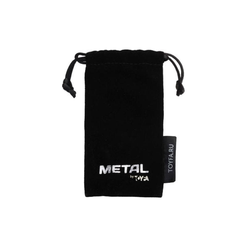 Silver Metal Anal Plug w Red Ruby Heart Crystal Medium Vibrant Vibes Australia - Quality Sex Toys - Great Prices