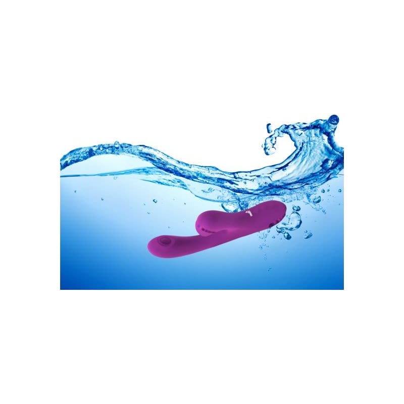 Viben Dazzle Rechargeable Thumping Rabbit Berry Vibrant Vibes Australia - Quality Sex Toys - Great Prices