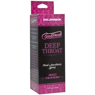 GoodHead Deep Throat Spray - Sweet Strawberry