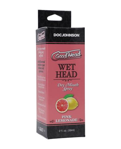 GoodHead - Wet Head - Dry Mouth Spray - Pink Lemonade - 2 fl. oz.