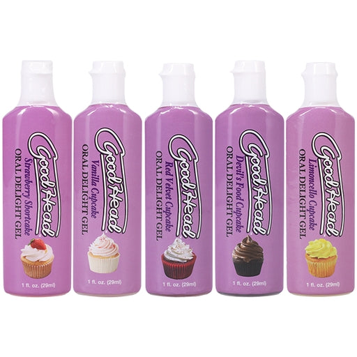 GoodHead - Oral Delight Gel - Cupcake - 5 Pack - 1 fl. oz.