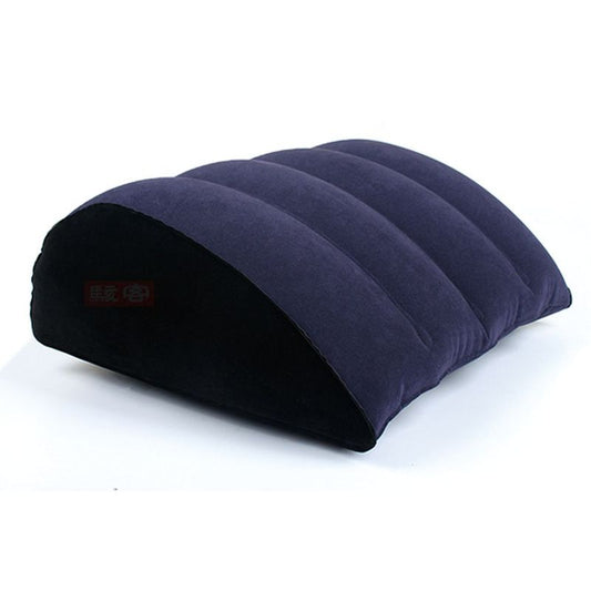 Inflatable Sex Positioning Arc Pillow Blue