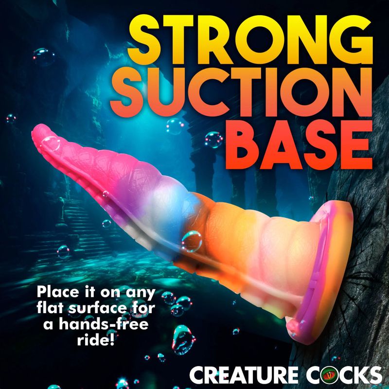 Creature Cocks - Luminoctopus GITD Tentacle Dildo