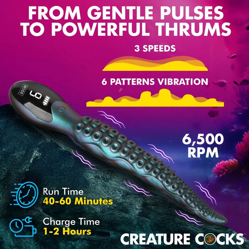 Creature Cocks - Tentavibe Silicone Vibrator