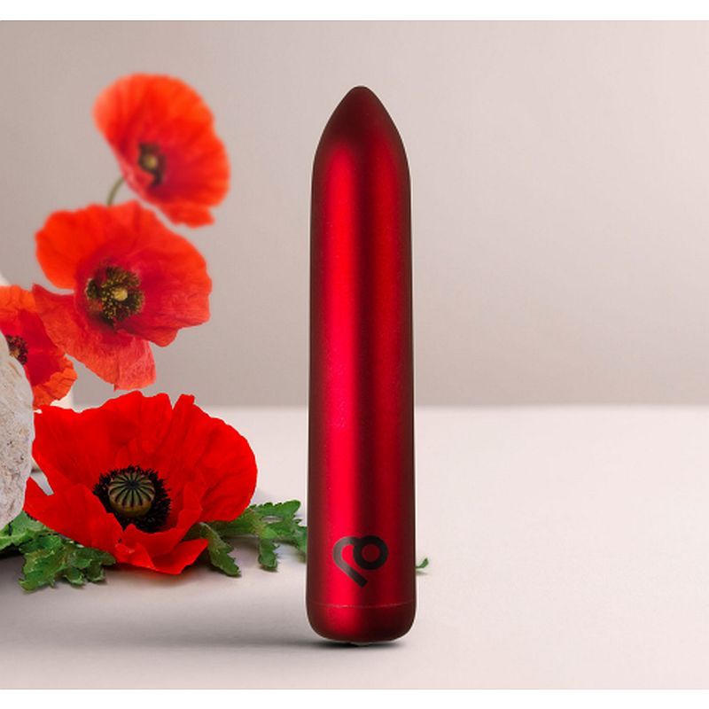 Poppy Red Rechargeable Bullet