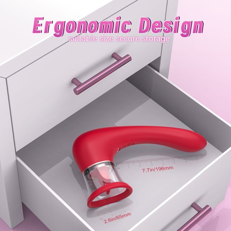 Trumpet 3-in-1 Sucking Licking Vibrating Vaginal Stimulator