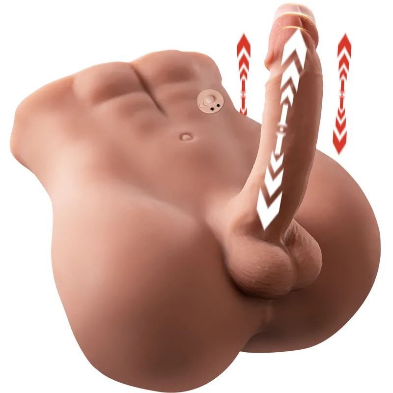 Bartlett 5kg USB Auto Thrusting 15cm Male Cock and Ass Sex Doll