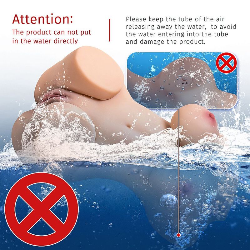 Wendy 6kg Remote Control Pussy And Ass Female Torso Sex Doll