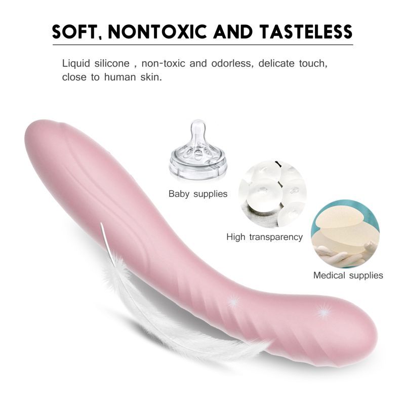 Maya Curve Silicon Vibrator Pink