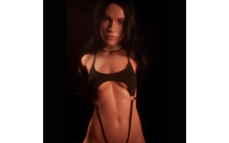 Carmen 80cm Silicone Love Torso w ROS Head Sex Doll