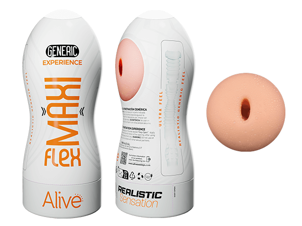 ALIVE Generic MAXI Flesh Masturbator size L Default Title