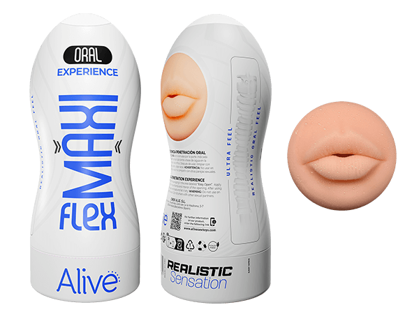 ALIVE Oral MAXI Flesh Masturbator size L Default Title