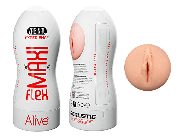 ALIVE Vaginal MAXI Flesh Masturbator size L Default Title