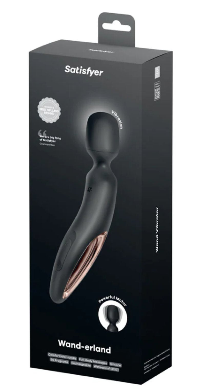 Satisfyer Wand-erland Black/Rosegold