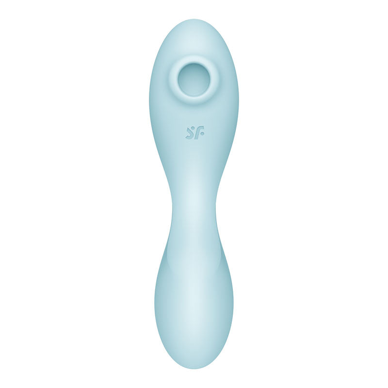 Satisfyer Curvy Trinity 5 -  USB Rechargeable Air Pulse Stimulator & Vibrator with App Control