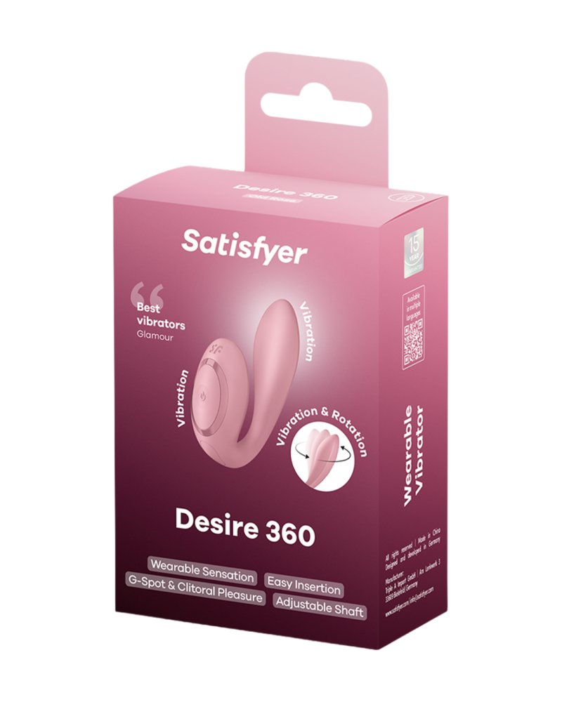 Satisfyer Desire 360 old rose
