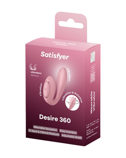 Satisfyer Desire 360 old rose